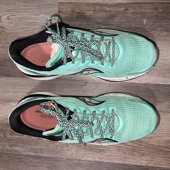 Saucony Endorphin Speed 3 Women’s Running Shoes 10.5 Spring Black Vert - Picture 4 of 11